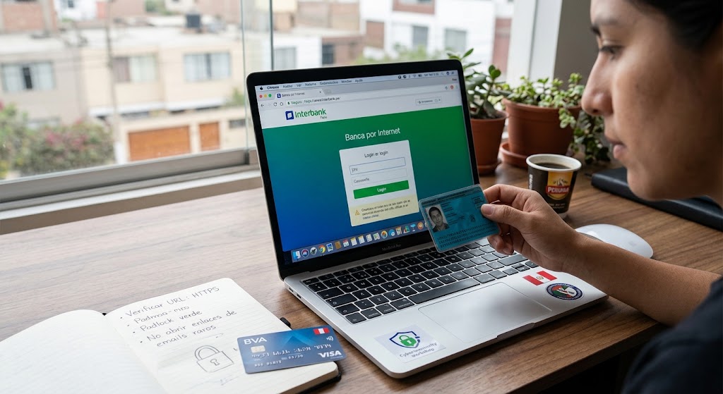 Cómo verificar si una página de un banco o tienda peruana es oficial
